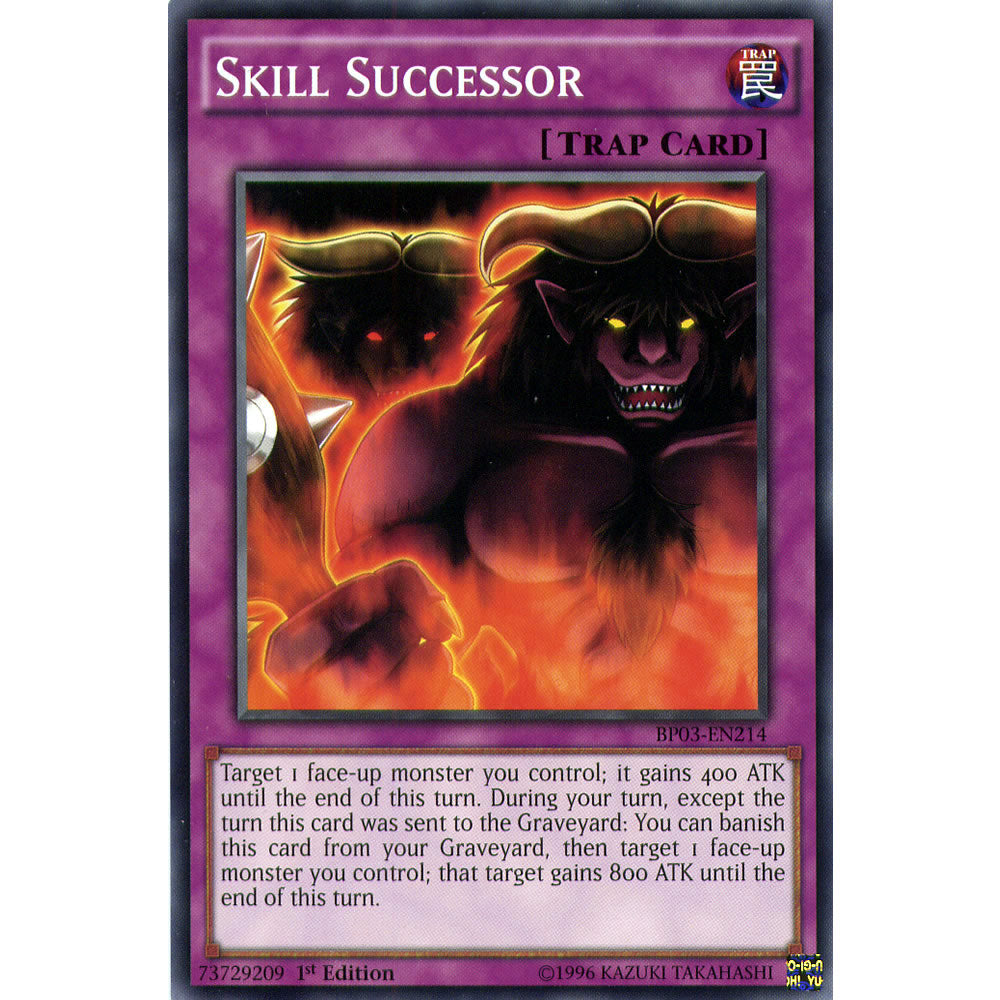 Skill Successor BP03-EN214 Yu-Gi-Oh! Card from the Battle Pack 3: Monster League Set