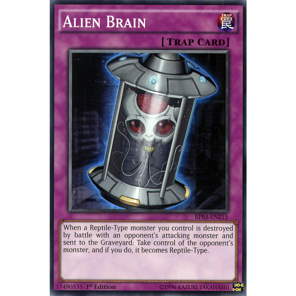 Alien Brain BP03-EN215 Yu-Gi-Oh! Card from the Battle Pack 3: Monster League Set