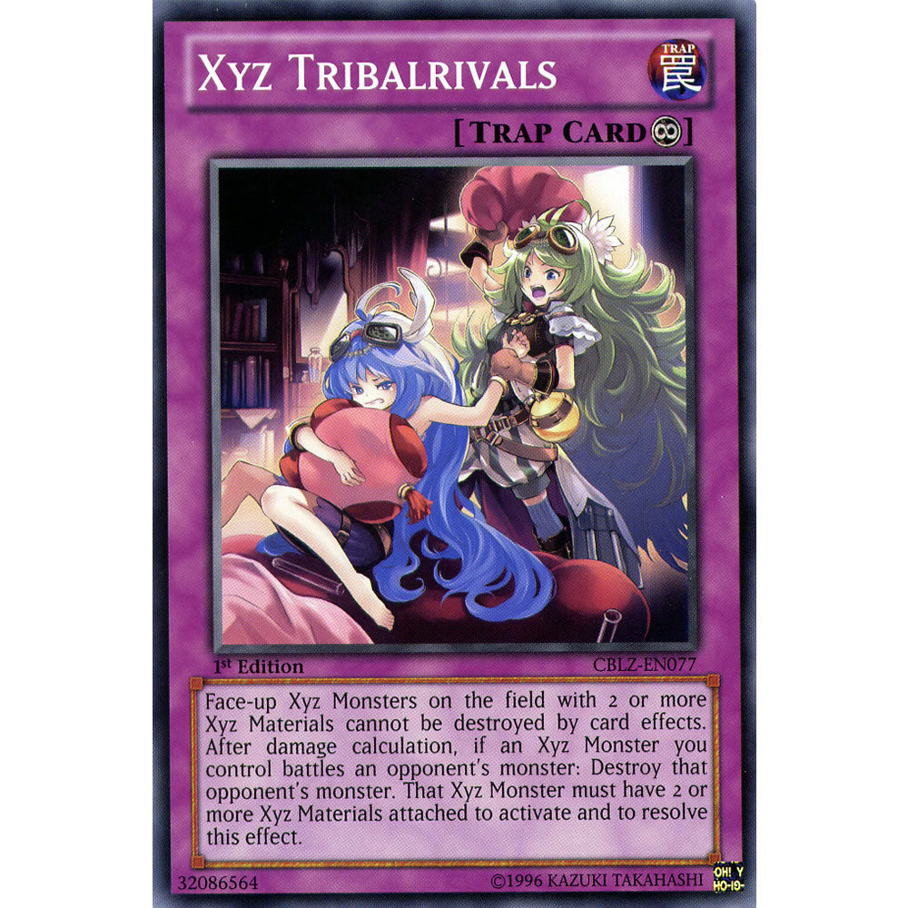 Xyz Tribalrivals CBLZ-EN077 Yu-Gi-Oh! Card from the Cosmo Blazer Set