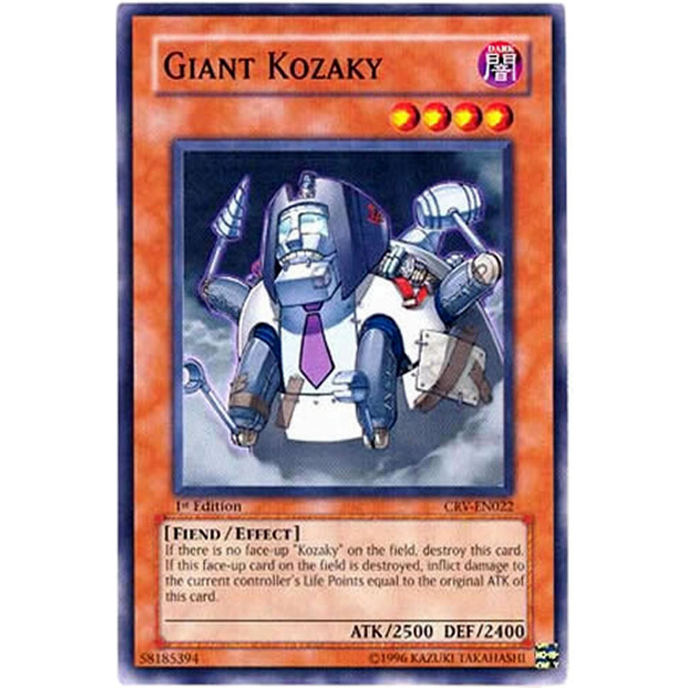 Giant Kozaky CRV-EN022 Yu-Gi-Oh! Card - Deckboosters Giant Kozaky CRV-EN022 Yu-Gi-Oh! Card - Deckboosters