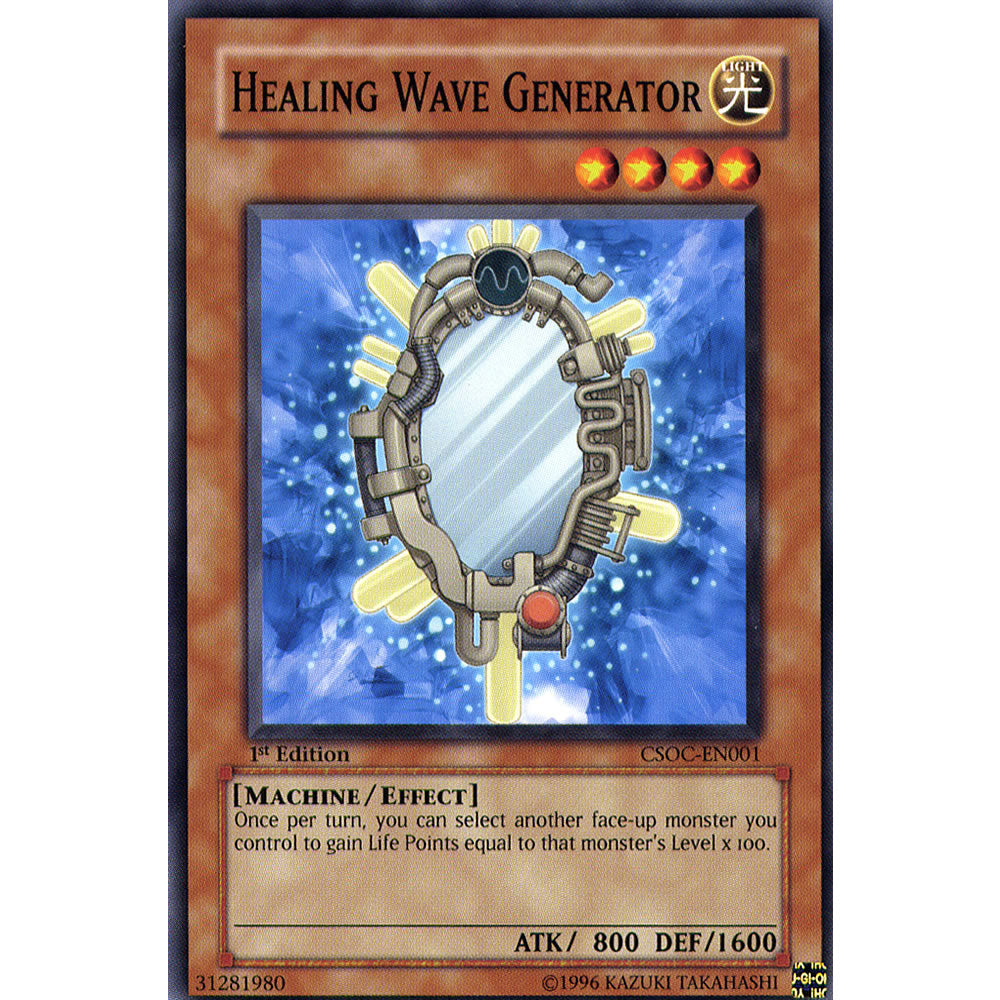 yugioh card generator Healing Wave Generator CSOC-EN001 Yu-Gi-Oh! Card