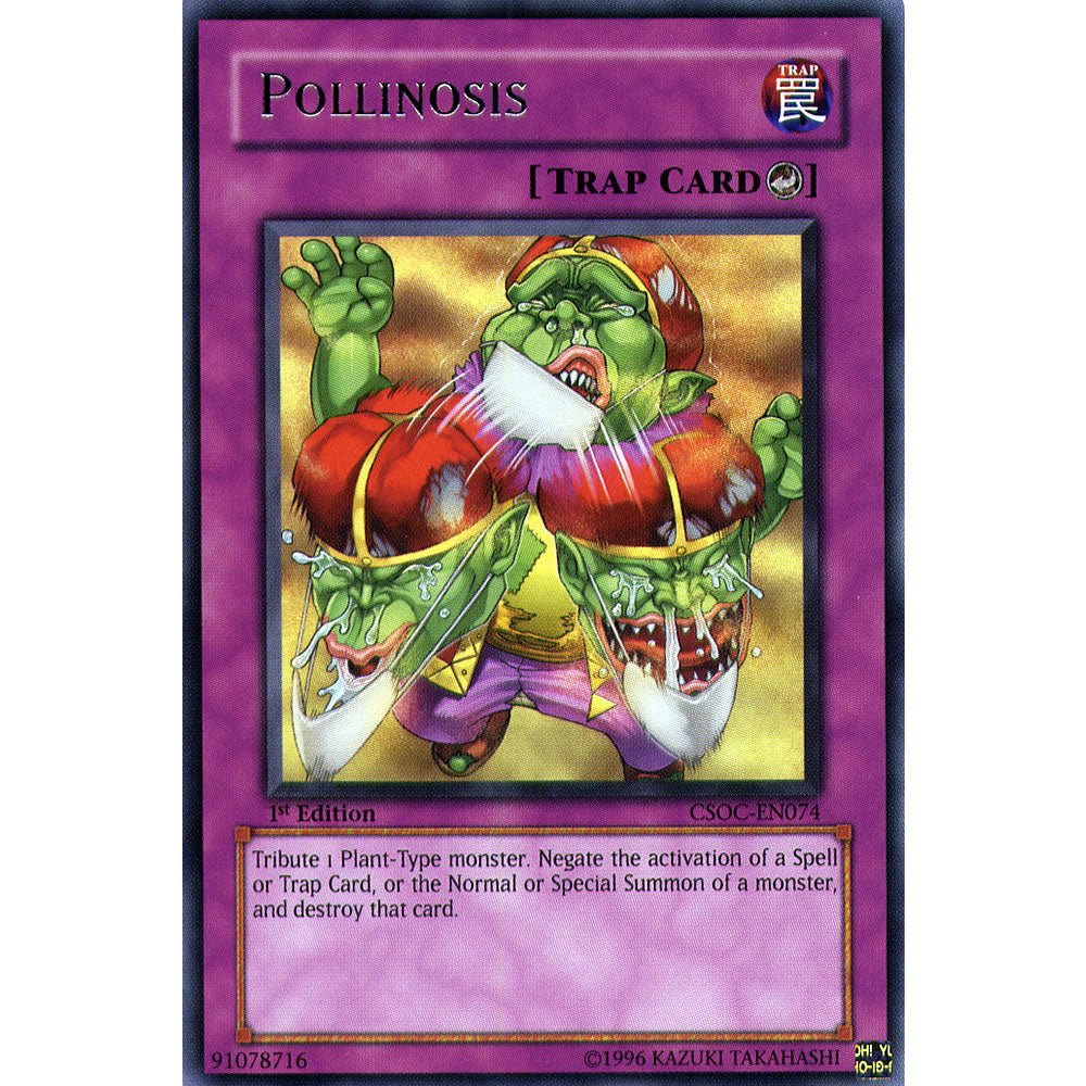 Pollinosis CSOC-EN074 Yu-Gi-Oh! Card from the Crossroads of Chaos Set
