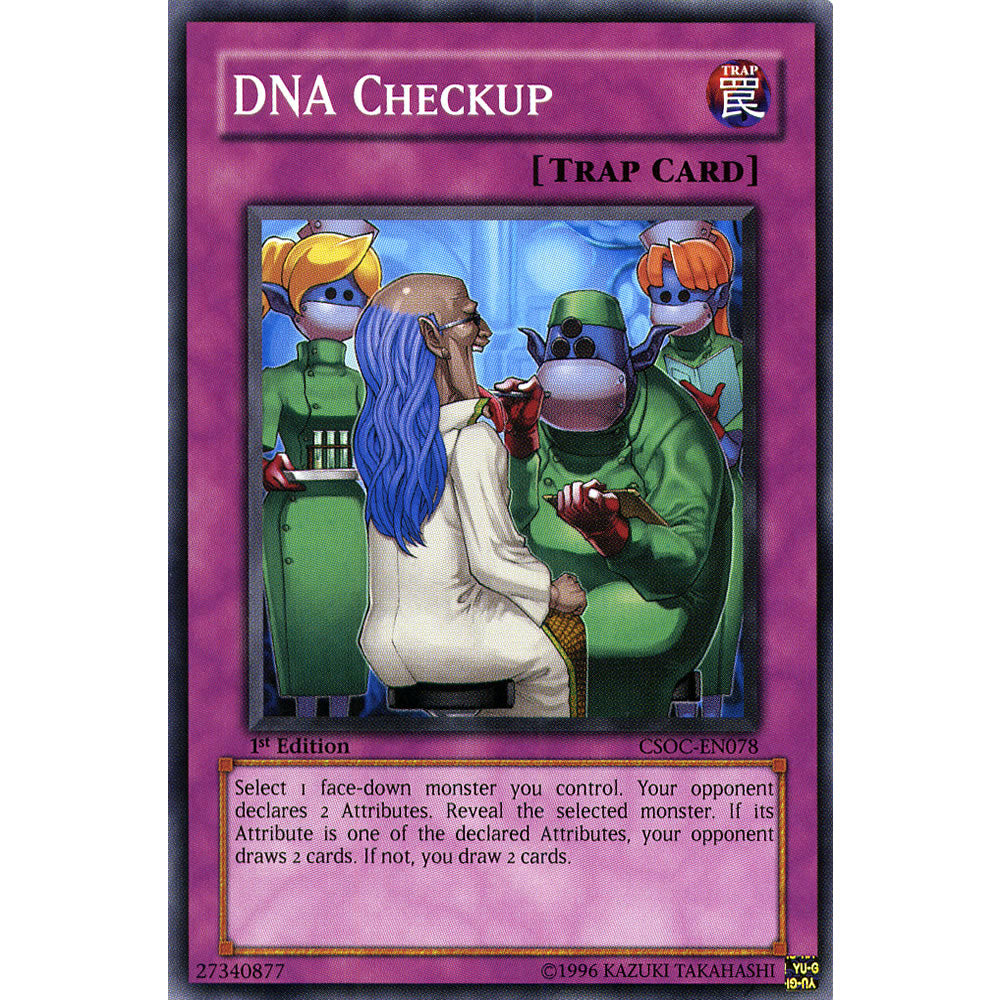 DNA Checkup CSOC-EN078 Yu-Gi-Oh! Card from the Crossroads of Chaos Set