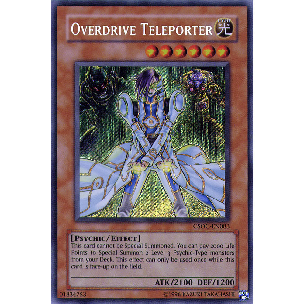 Overdrive Teleporter CSOC-EN083 Yu-Gi-Oh! Card from the Crossroads of Chaos Set