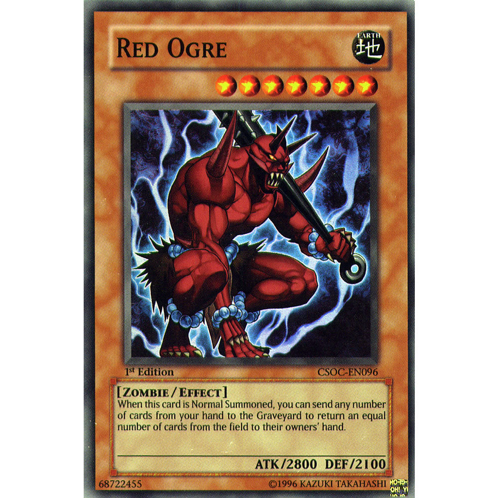 Red Ogre CSOC-EN096 Yu-Gi-Oh! Card from the Crossroads of Chaos Set