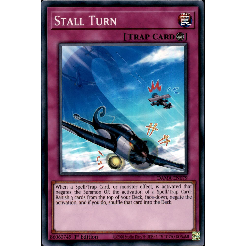 Stall Turn DAMA-EN079 Yu-Gi-Oh! Card from the Dawn of Majesty Set