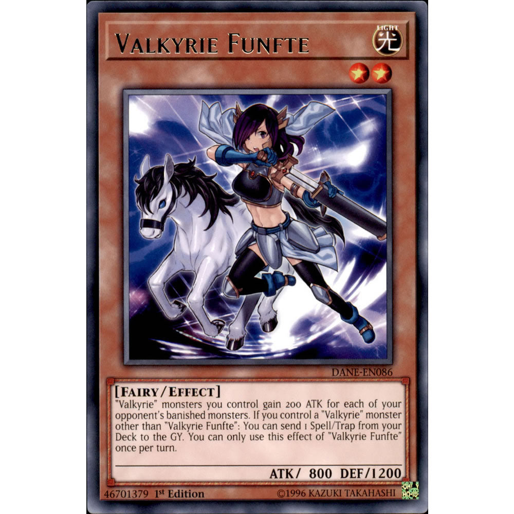 new valkyrie cards yugioh Valkyrie Funfte DANE-EN086 Yu-Gi-Oh! Card