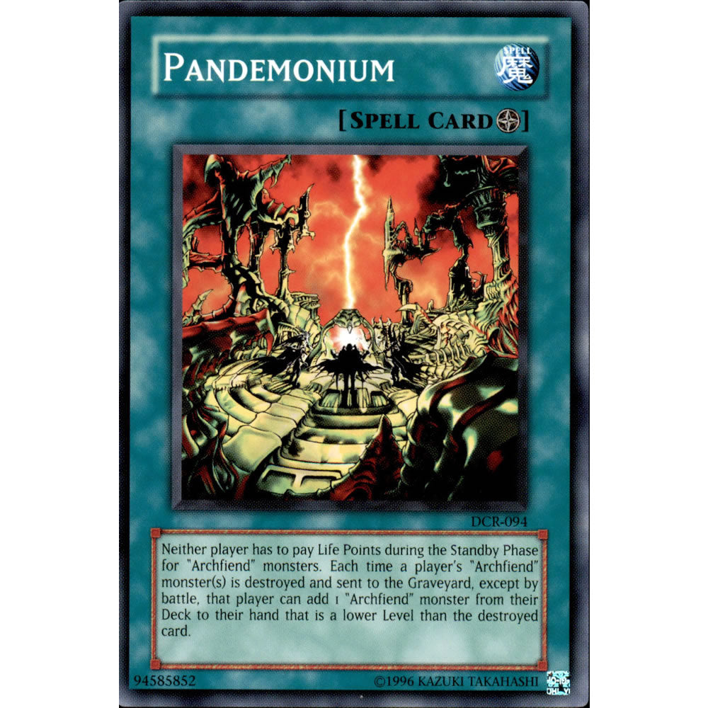 pandemonium yugioh card Pandemonium DCR-094 Yu-Gi-Oh! Card