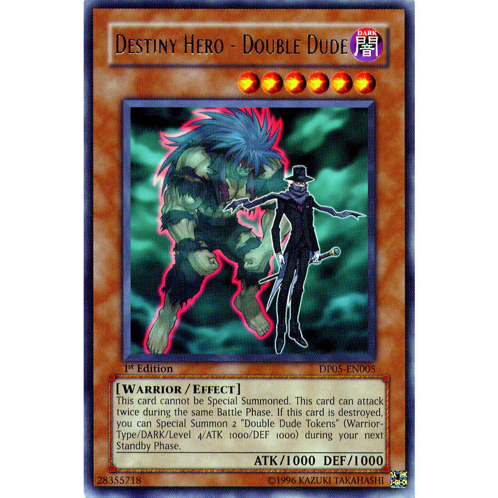 yugioh cards that double attack Destiny Hero