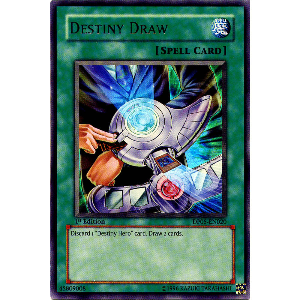 Destiny Draw DP05-EN020 Yu-Gi-Oh! Card - Deckboosters Destiny Draw DP05-EN020 Yu-Gi-Oh! Card - Deckboosters