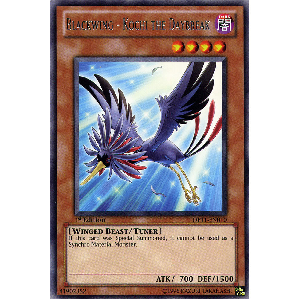 Blackwing-Koch The Daybreak DP11-EN010 Yu-Gi-Oh! Card from the Duelist Pack: Crow Duelist Set