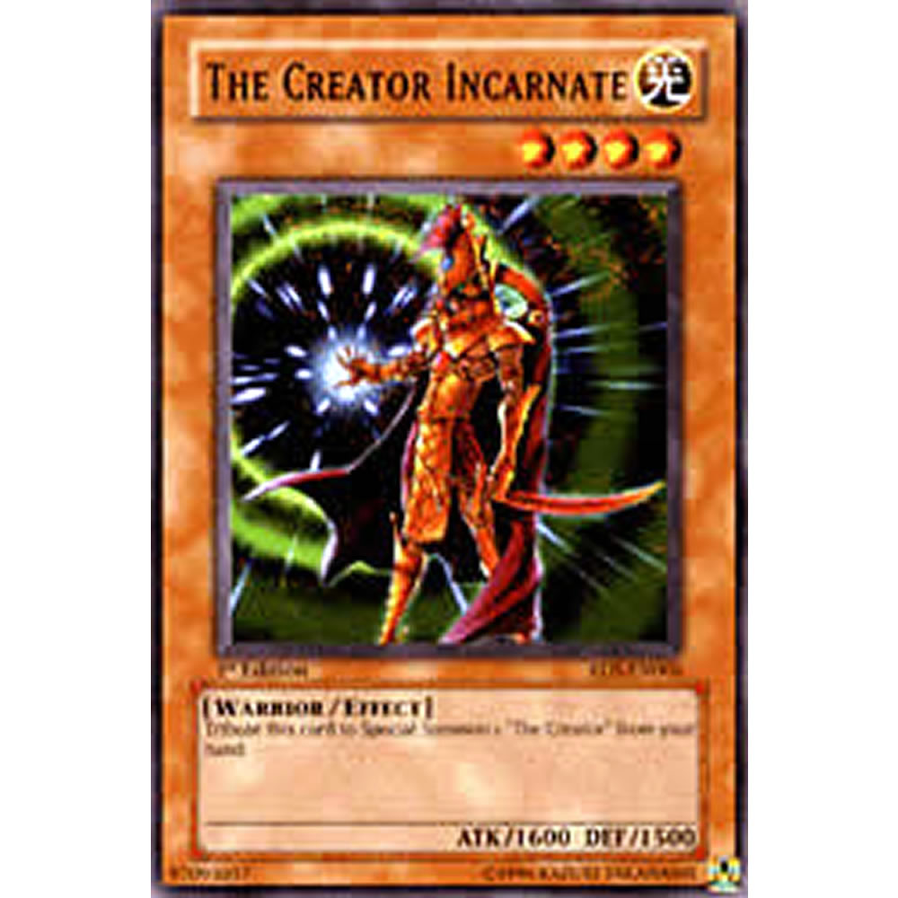 The Creator Incarnate DR3-EN066 Yu-Gi-Oh! Card from the Dark Revelation 3 Set