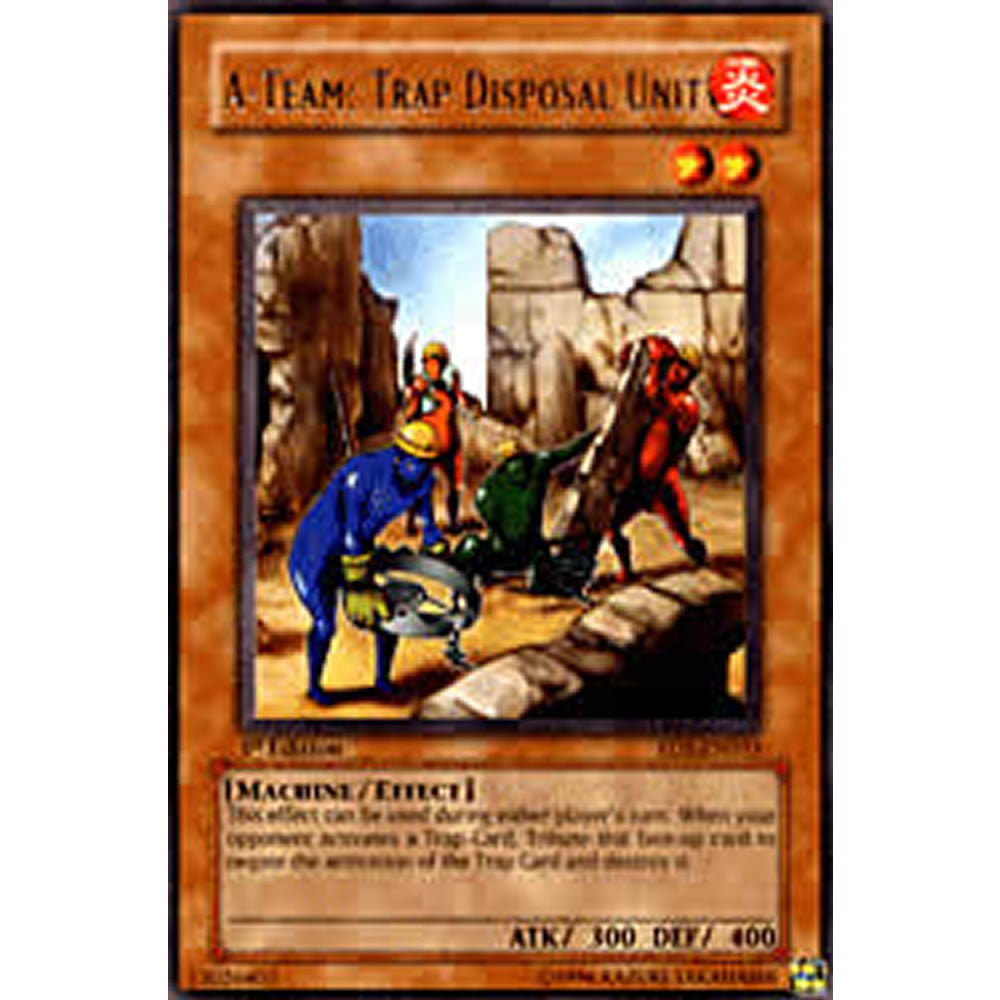A-Team: Trap Disposal Unit DR3-EN093 Yu-Gi-Oh! Card from the Dark Revelation 3 Set