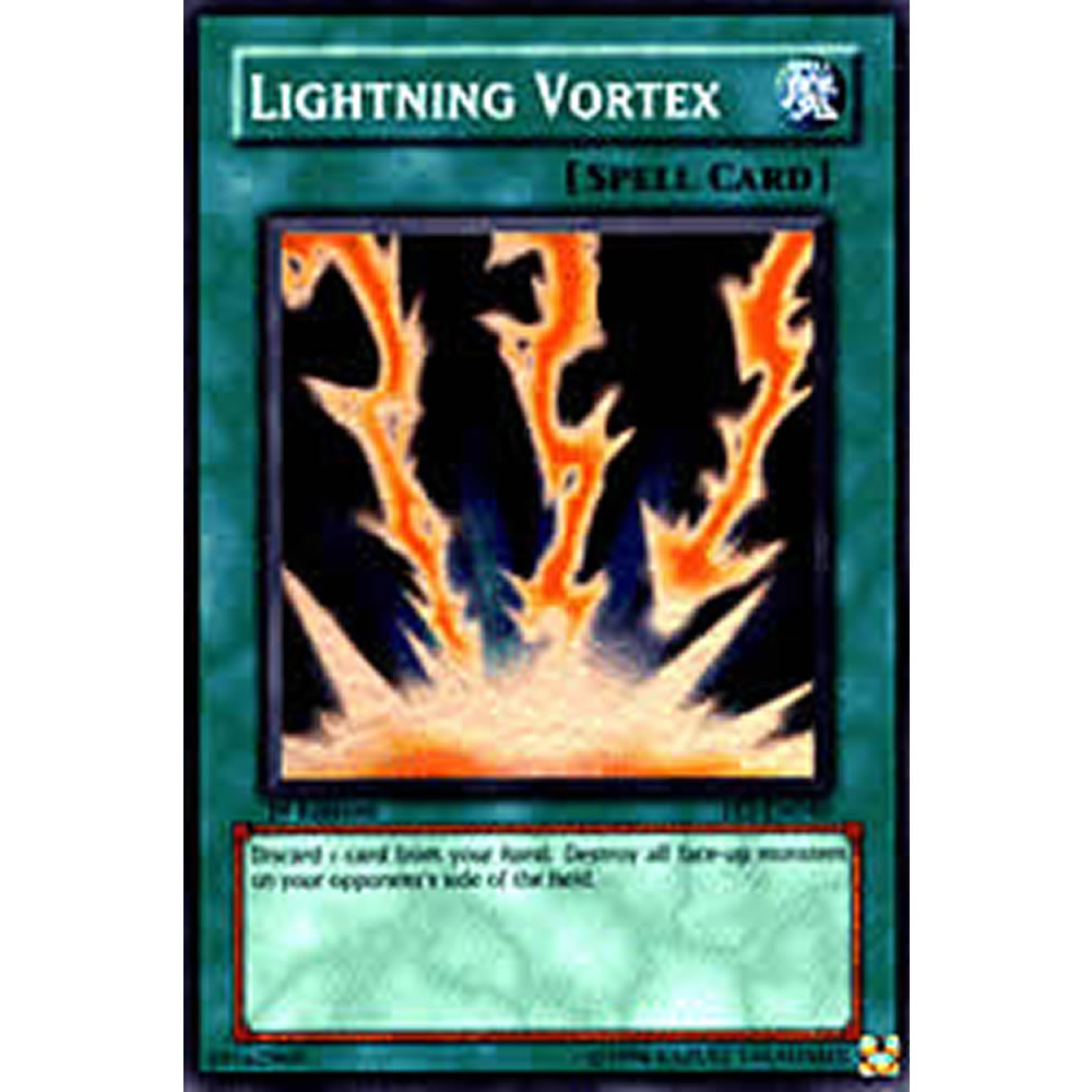 Lightning Vortex DR3-EN160 Yu-Gi-Oh! Card from the Dark Revelation 3 Set