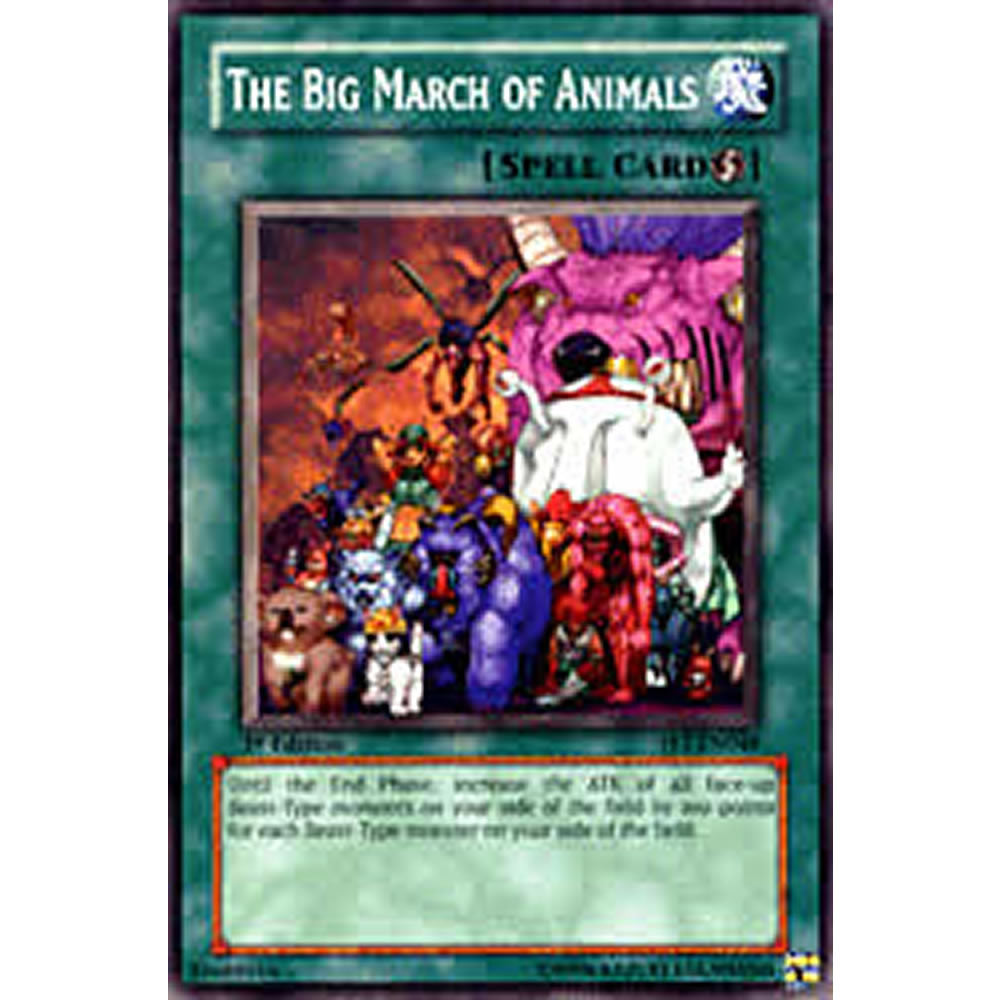 The Big March of Animals DR3-EN168 Yu-Gi-Oh! Card from the Dark Revelation 3 Set
