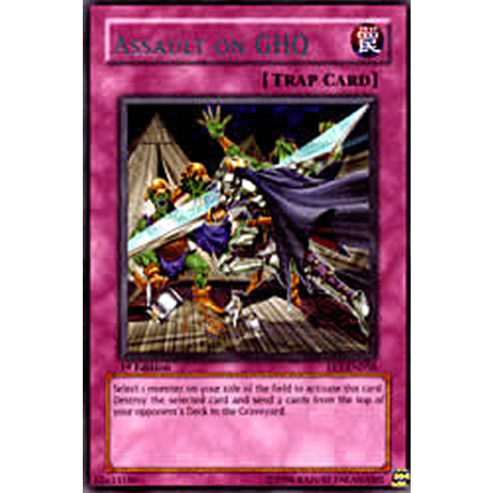 Assault on GHQ DR3-EN176 Yu-Gi-Oh! Card from the Dark Revelation 3 Set