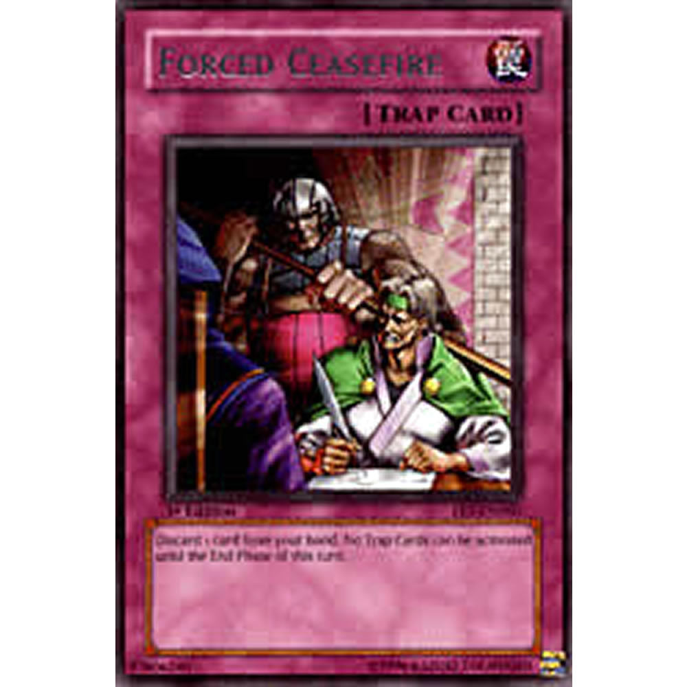 Forced Ceasefire DR3-EN180 Yu-Gi-Oh! Card from the Dark Revelation 3 Set