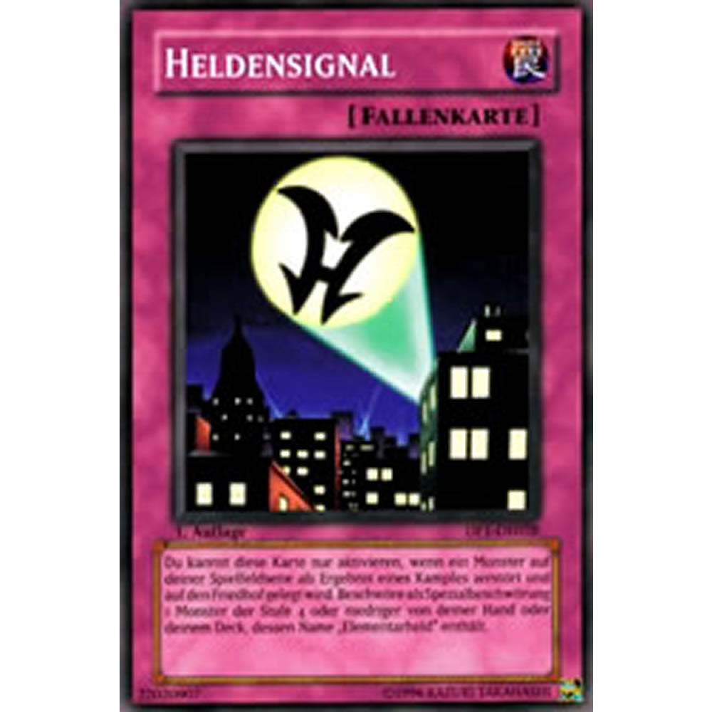 Hero Signal DR3-EN229 Yu-Gi-Oh! Card from the Dark Revelation 3 Set