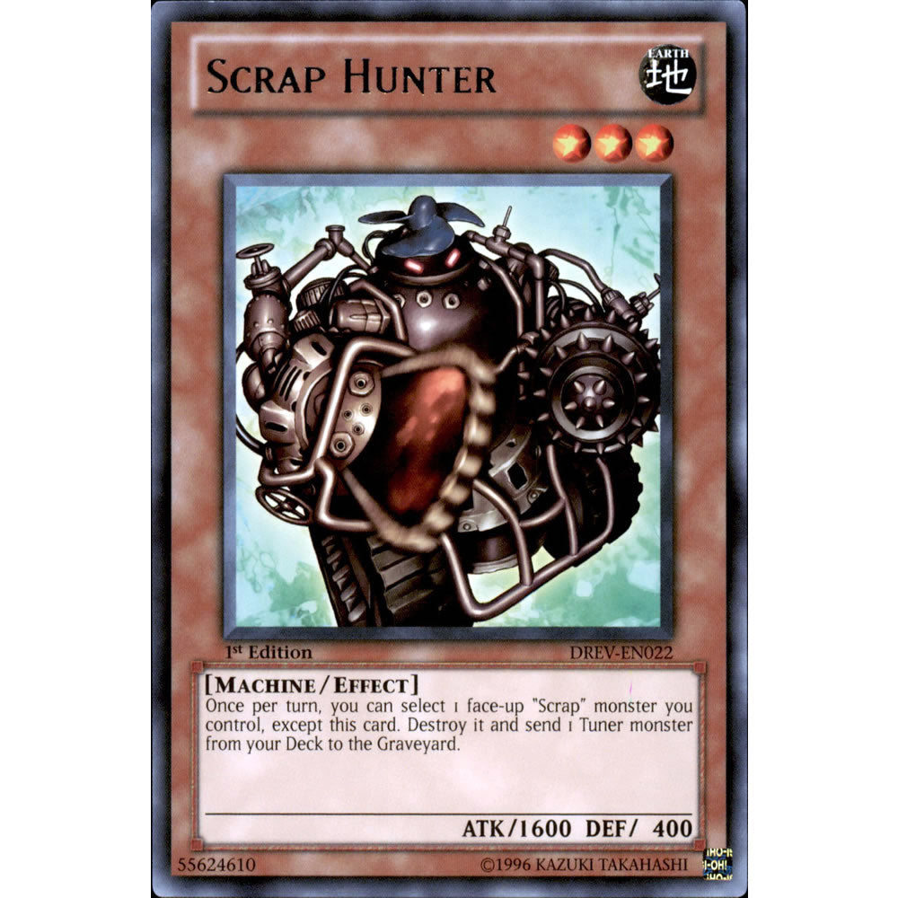 Scrap Hunter DREV-EN022 Yu-Gi-Oh! Card - Deckboosters Scrap Hunter DREV-EN022 Yu-Gi-Oh! Card - Deckboosters
