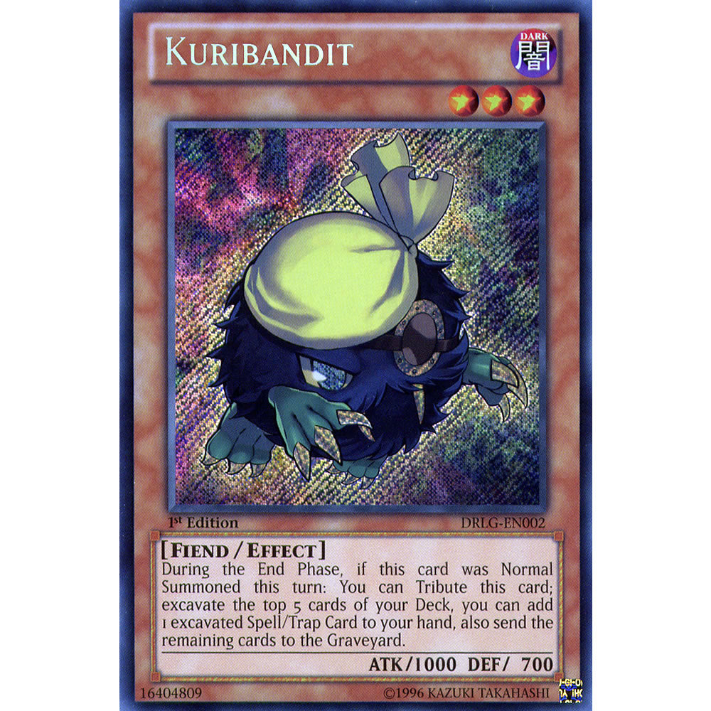 Kuribandit DRLG-EN002 Yu-Gi-Oh! Card from the Dragons of Legend Set
