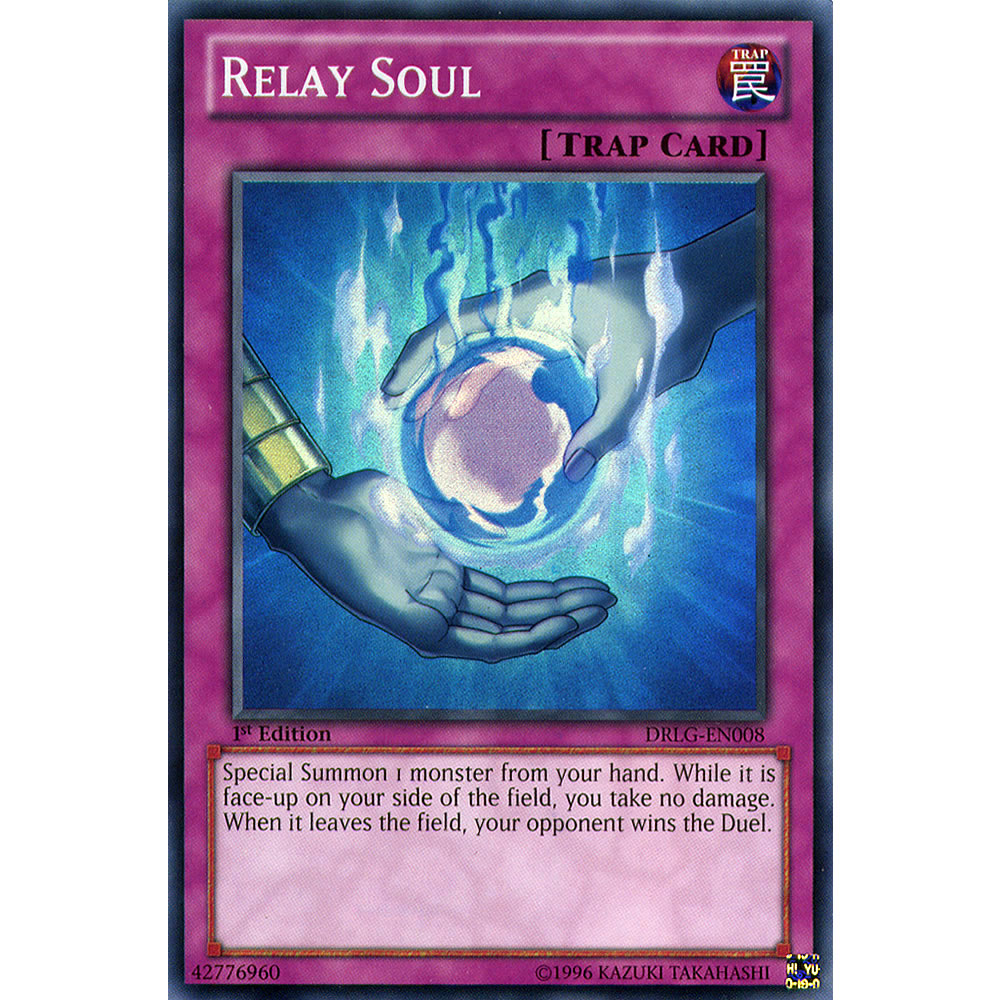 Relay Soul DRLG-EN008 Yu-Gi-Oh! Card from the Dragons of Legend Set