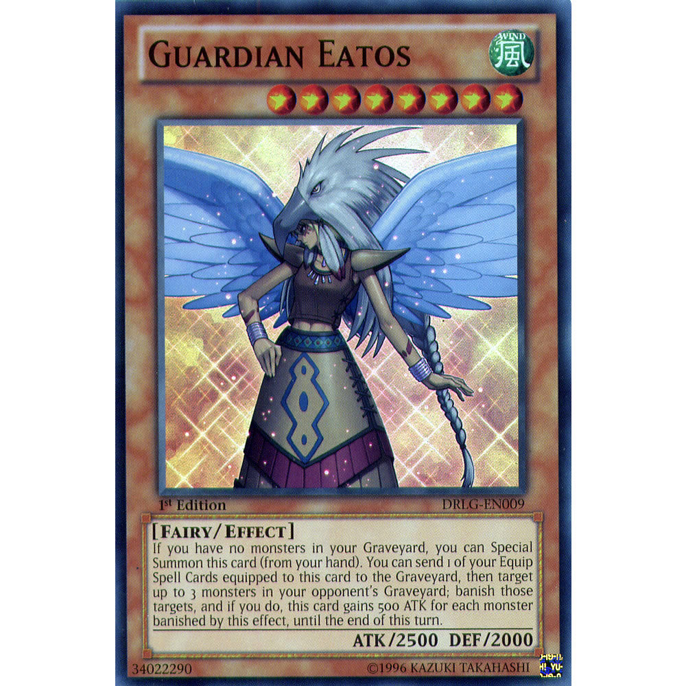 Guardian Eatos DRLG-EN009 Yu-Gi-Oh! Card from the Dragons of Legend Set