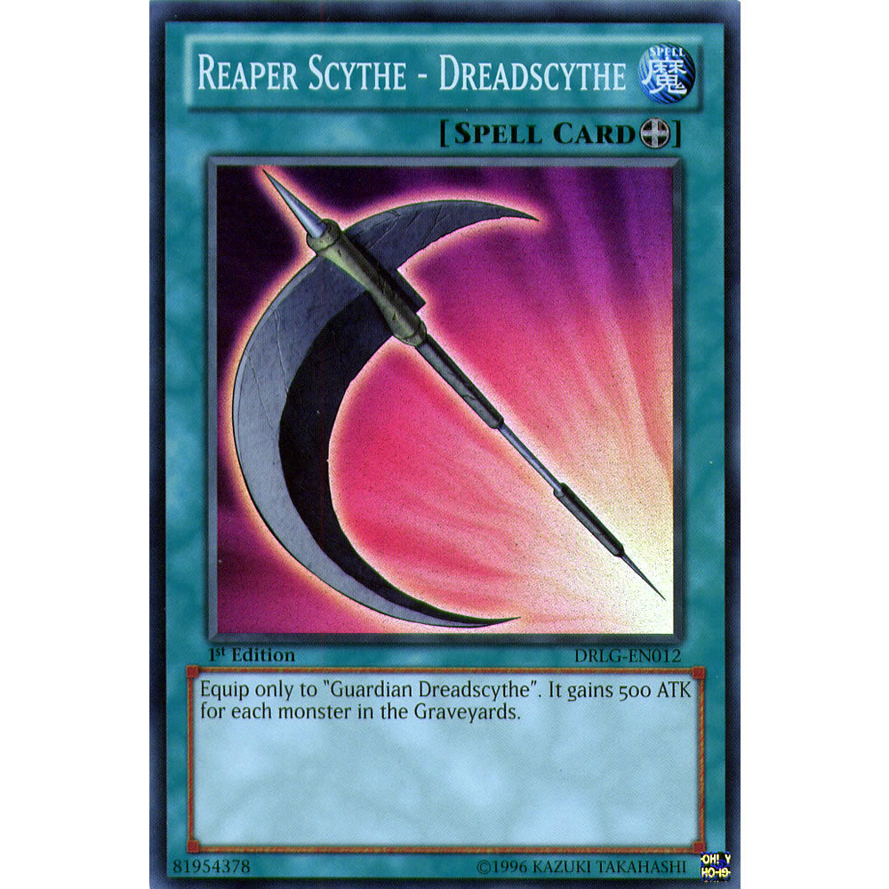 Reaper Scythe - Dreadscythe DRLG-EN012 Yu-Gi-Oh! Card from the Dragons of Legend Set