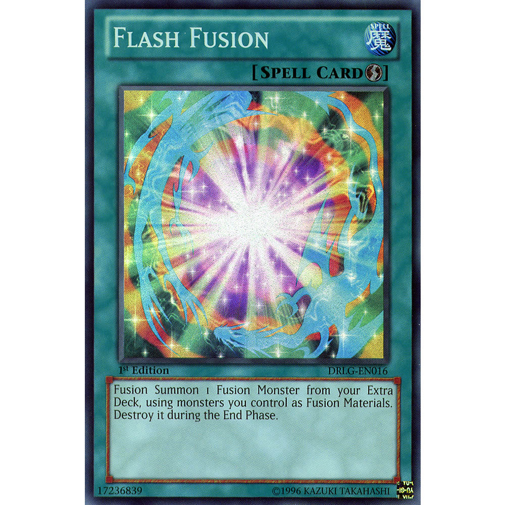Flash Fusion DRLG-EN016 Yu-Gi-Oh! Card from the Dragons of Legend Set