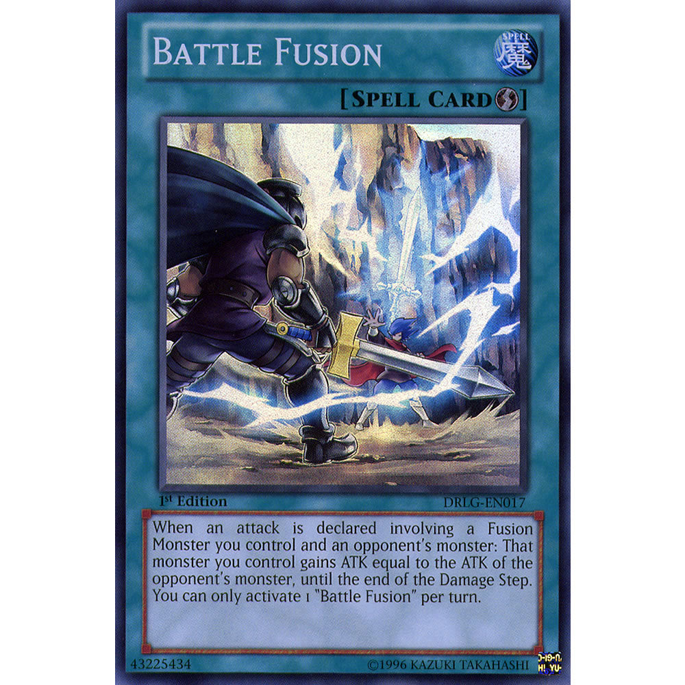 Battle Fusion DRLG-EN017 Yu-Gi-Oh! Card from the Dragons of Legend Set