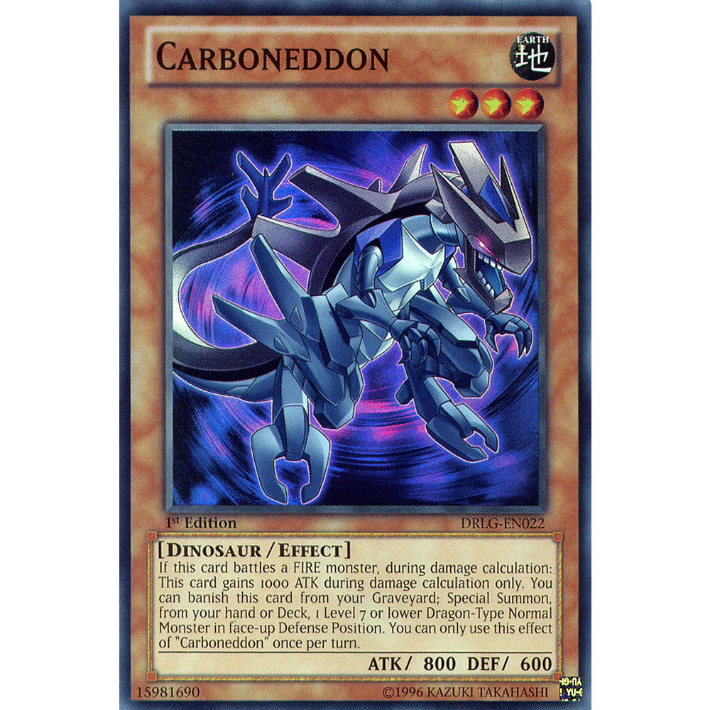Carboneddon DRLG-EN022 Yu-Gi-Oh! Card from the Dragons of Legend Set