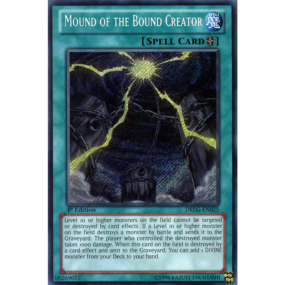 Mound of the Bound Creator DRLG-EN025 Yu-Gi-Oh! Card from the Dragons of Legend Set