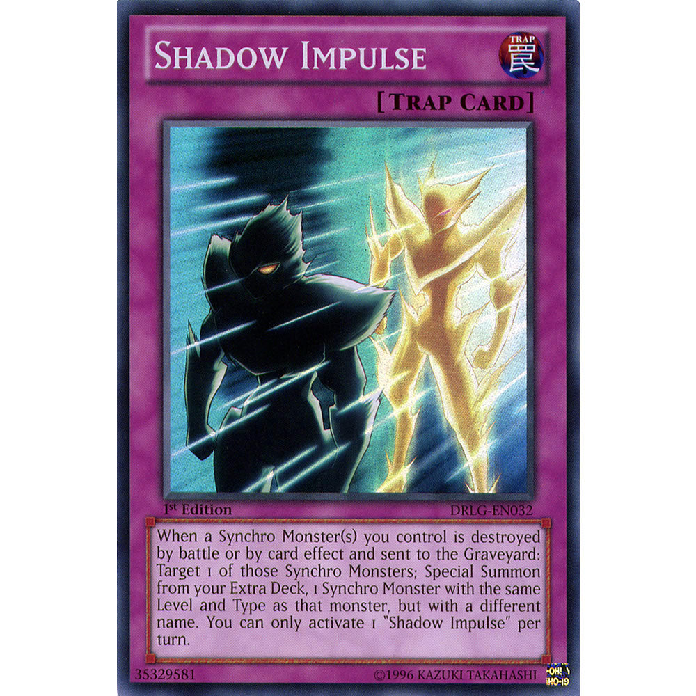 Shadow Impulse DRLG-EN032 Yu-Gi-Oh! Card from the Dragons of Legend Set