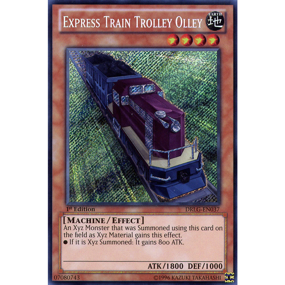 Express Train Trolley Olley DRLG-EN037 Yu-Gi-Oh! Card from the Dragons of Legend Set