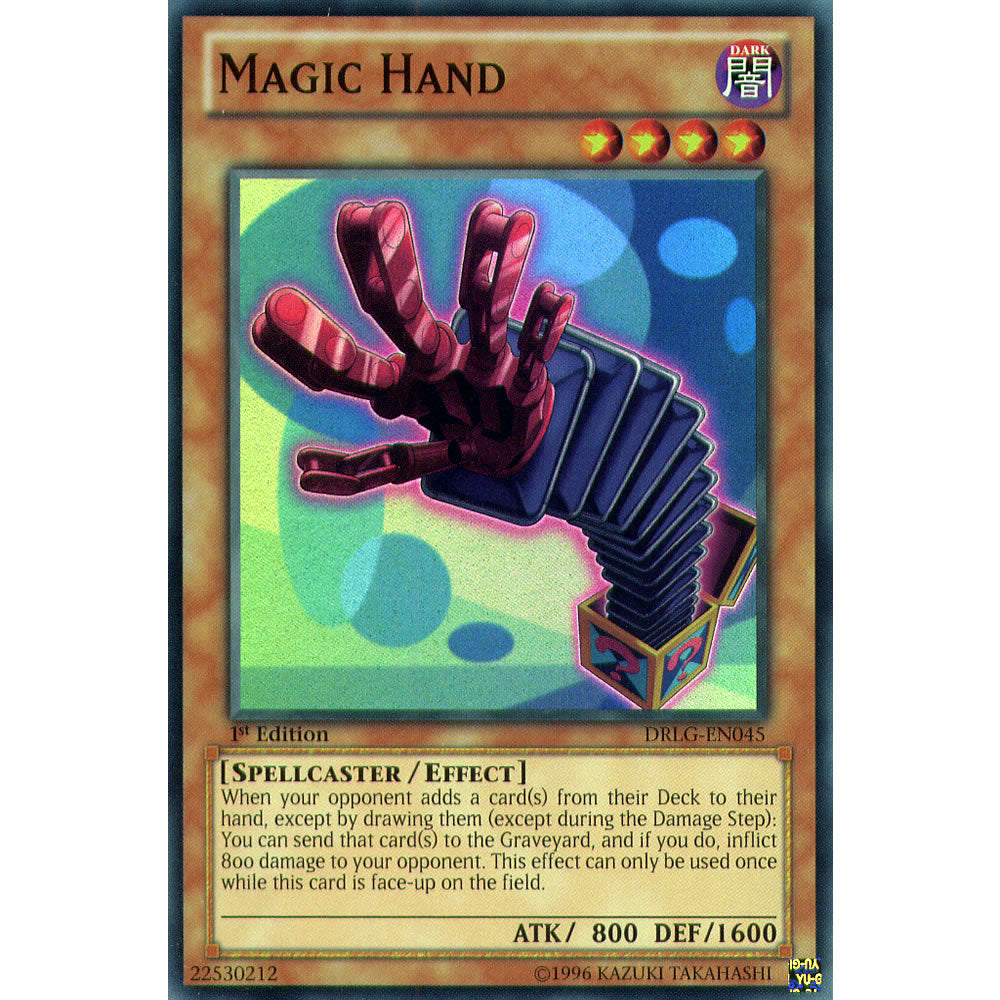 Magic Hand DRLG-EN045 Yu-Gi-Oh! Card from the Dragons of Legend Set
