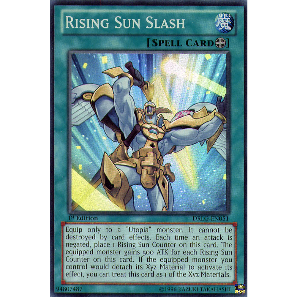 Rising Sun Slash DRLG-EN051 Yu-Gi-Oh! Card from the Dragons of Legend Set