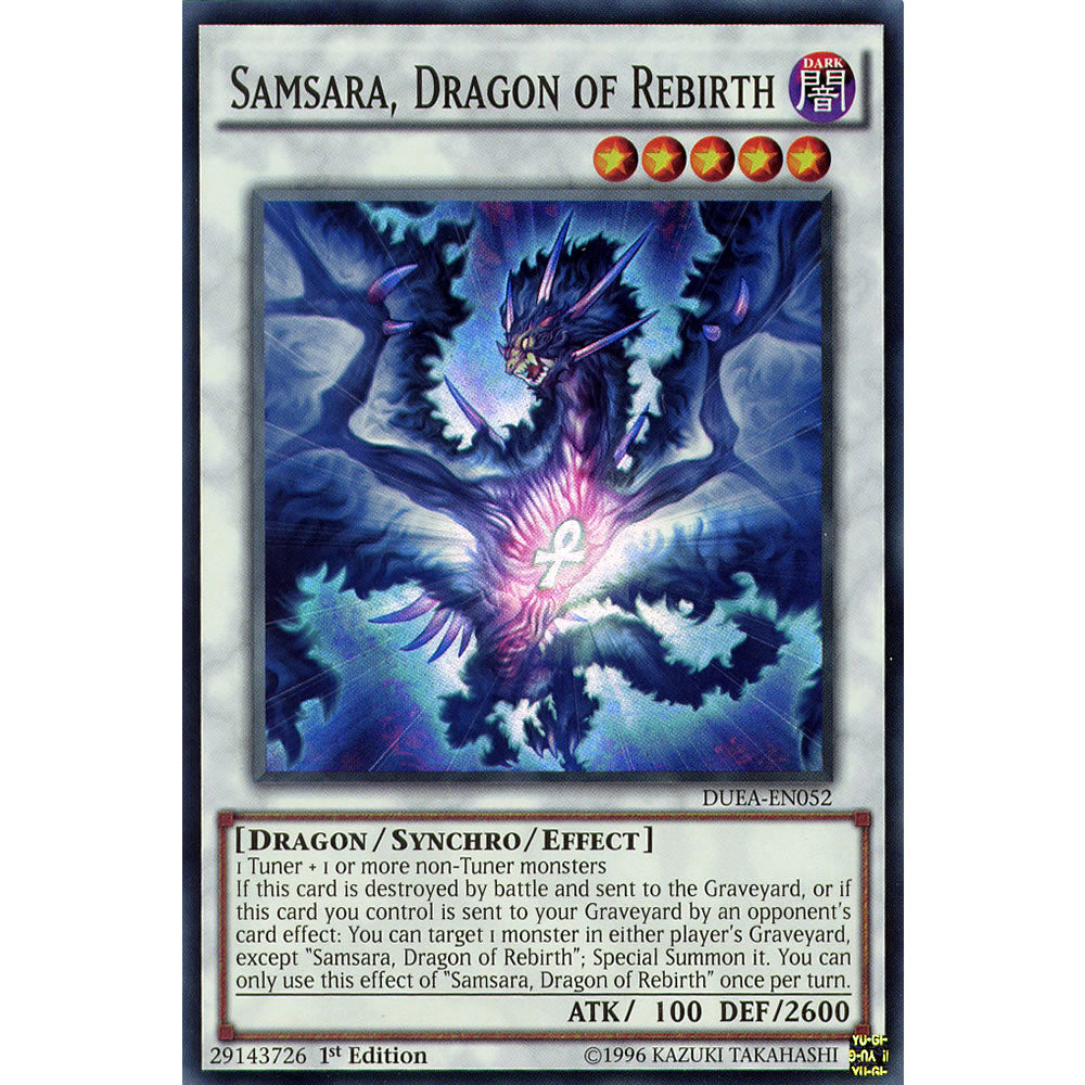 Samsara, Dragon of Rebirth DUEA-EN052 Yu-Gi-Oh! Card from the Duelist Alliance Set