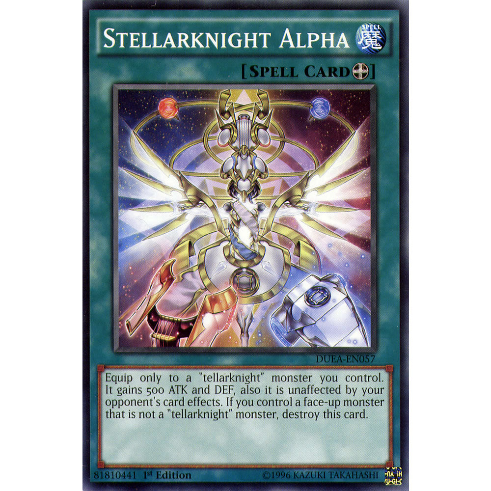 Stellarknight Alpha DUEA-EN057 Yu-Gi-Oh! Card from the Duelist Alliance Set