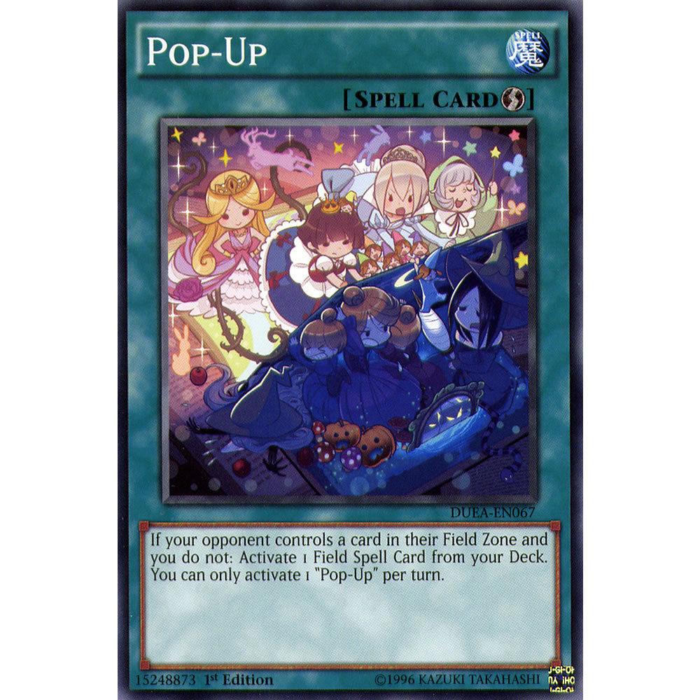 Pop-Up DUEA-EN067 Yu-Gi-Oh! Card from the Duelist Alliance Set