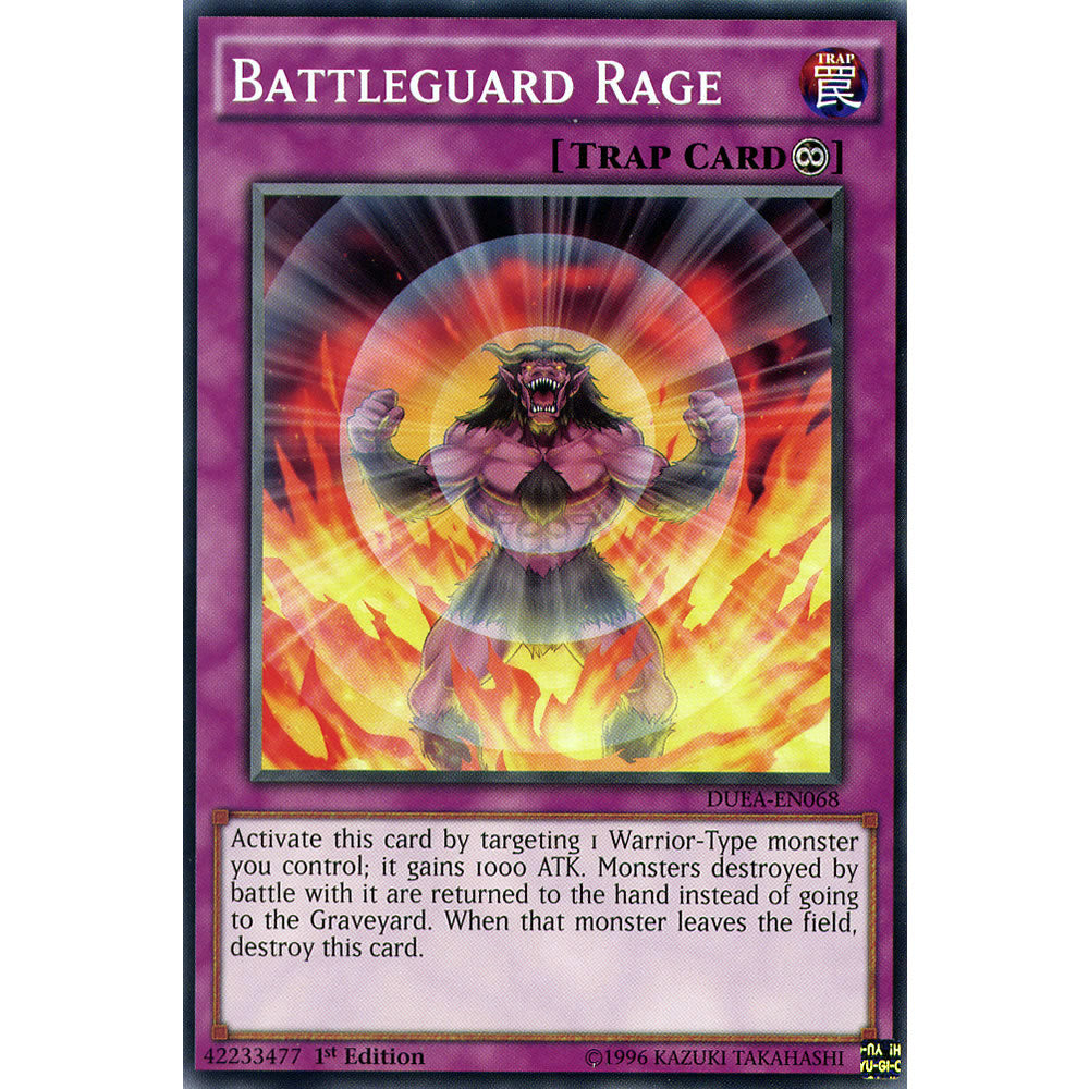 Battleguard Rage DUEA-EN068 Yu-Gi-Oh! Card from the Duelist Alliance Set