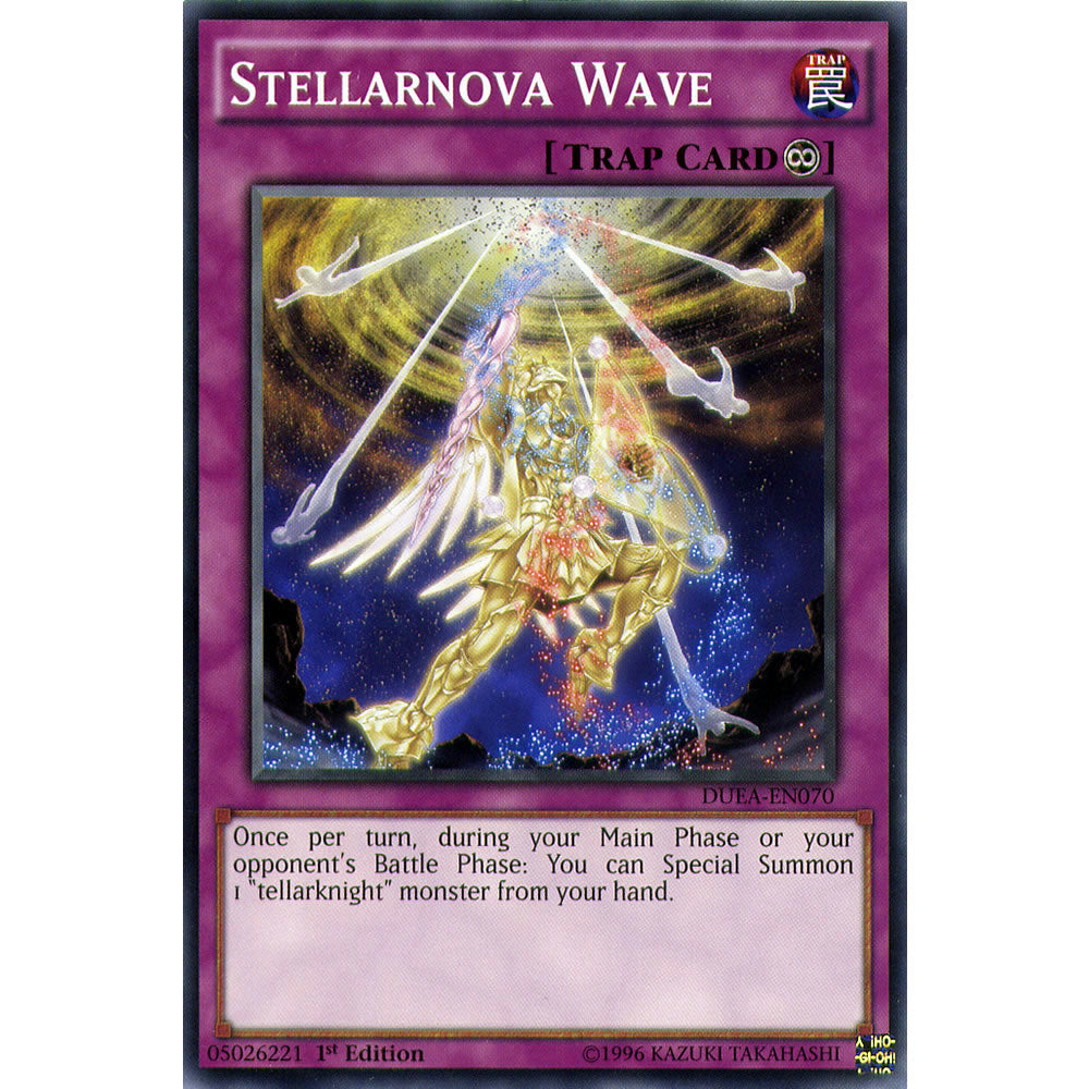 Stellarnova Wave DUEA-EN070 Yu-Gi-Oh! Card from the Duelist Alliance Set