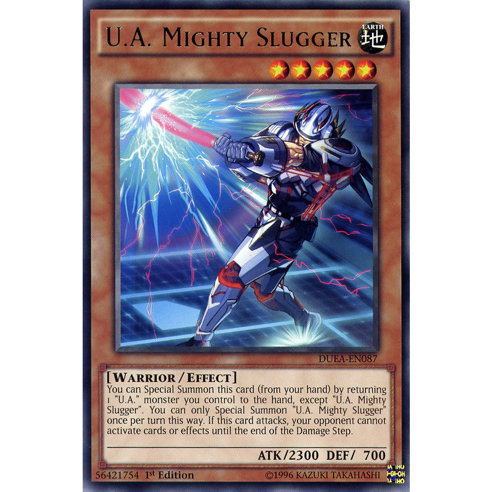 U.A. Mighty Slugger DUEA-EN087 Yu-Gi-Oh! Card from the Duelist Alliance Set