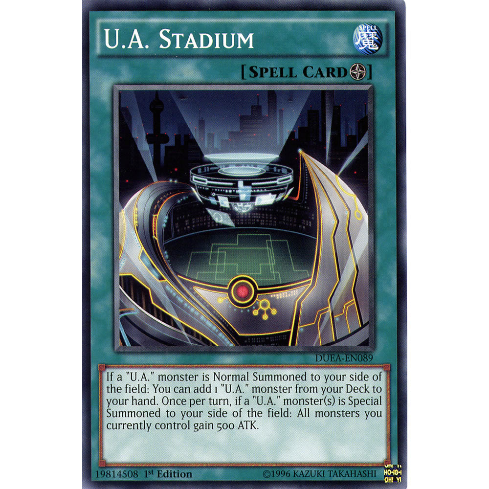 U.A. Stadium DUEA-EN089 Yu-Gi-Oh! Card from the Duelist Alliance Set