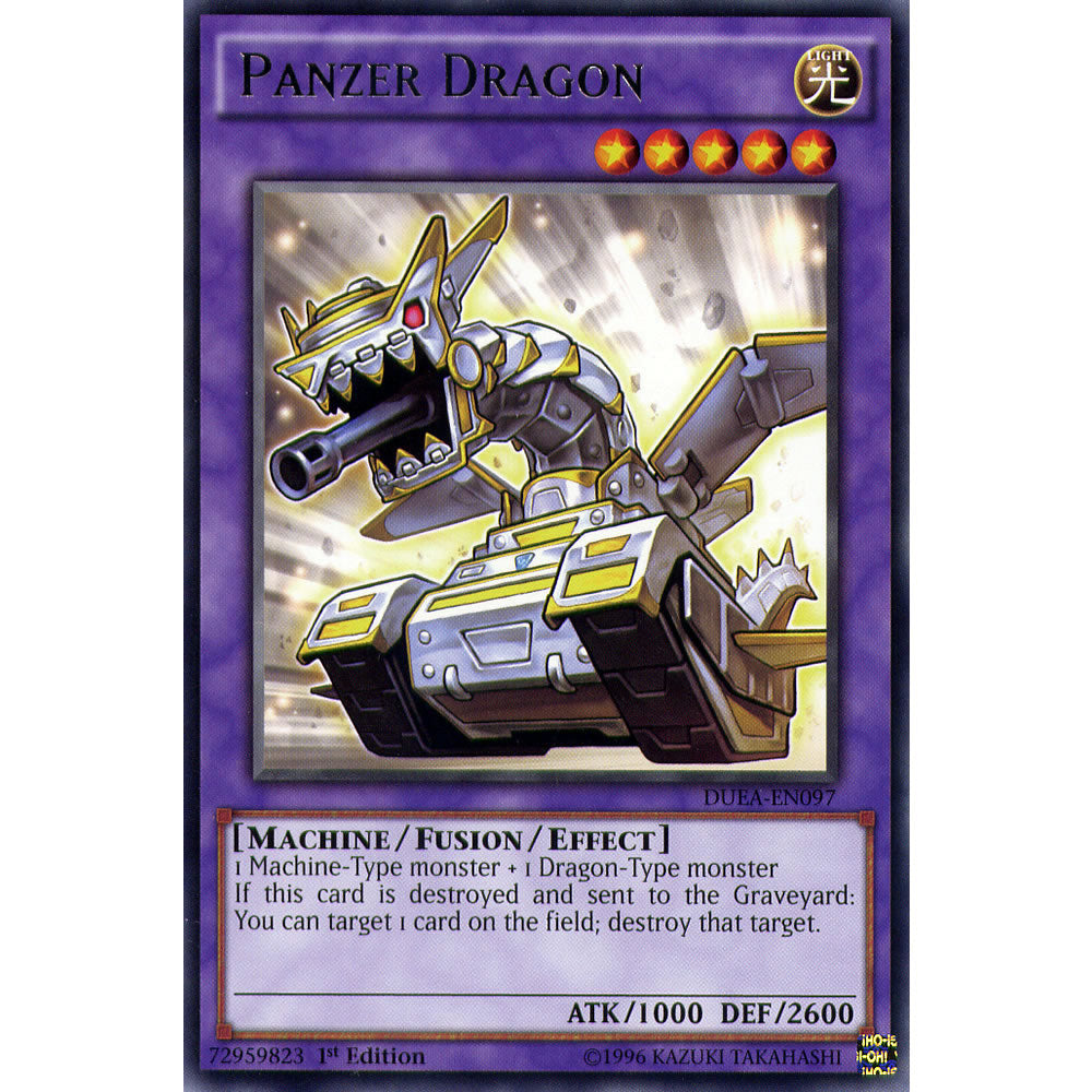 Panzer Dragon DUEA-EN097 Yu-Gi-Oh! Card from the Duelist Alliance Set