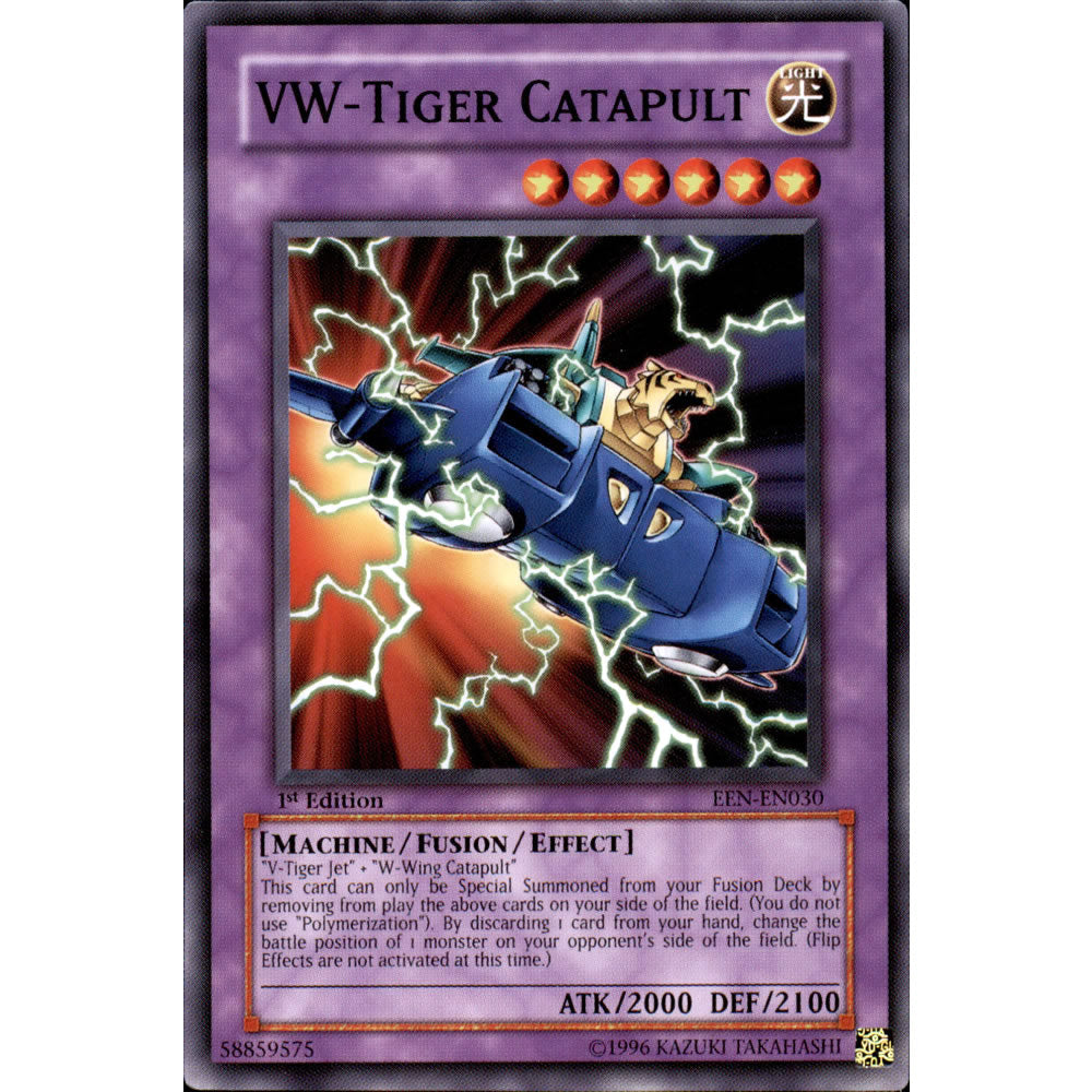 VW-Tiger Catapult EEN-030 Yu-Gi-Oh! Card - Deckboosters VW-Tiger Catapult EEN-030 Yu-Gi-Oh! Card - Deckboosters