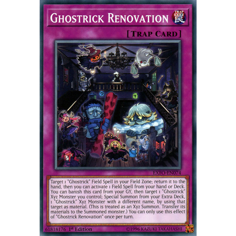 Ghostrick Renovation EXFO-EN074 Yu-Gi-Oh! Card from the Extreme Force Set
