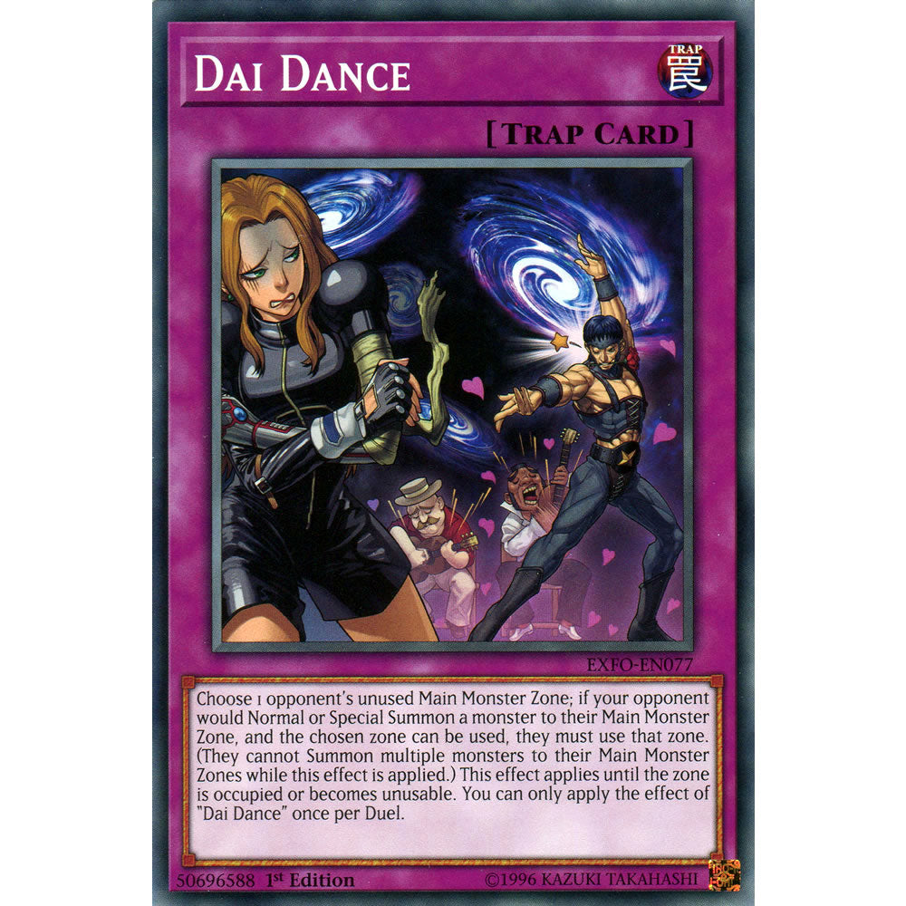 Dai Dance EXFO-EN077 Yu-Gi-Oh! Card from the Extreme Force Set