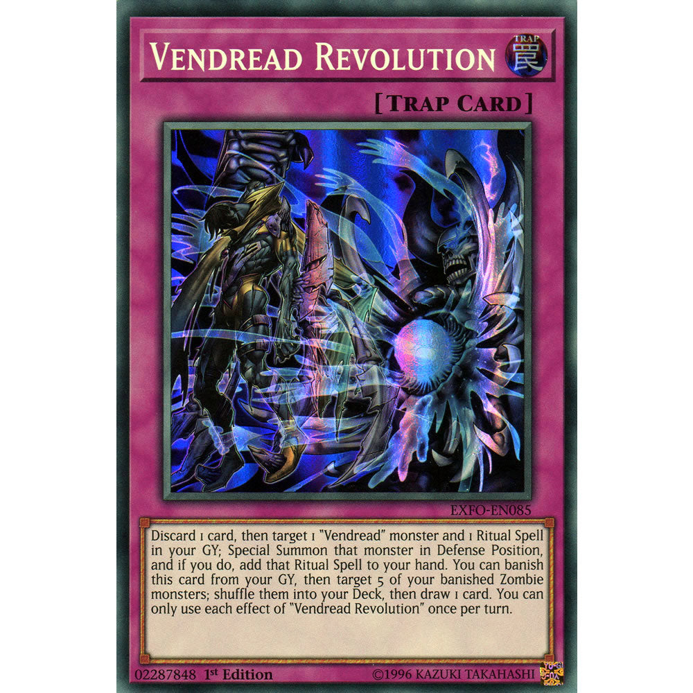 Vendread Revolution EXFO-EN085 Yu-Gi-Oh! Card from the Extreme Force Set