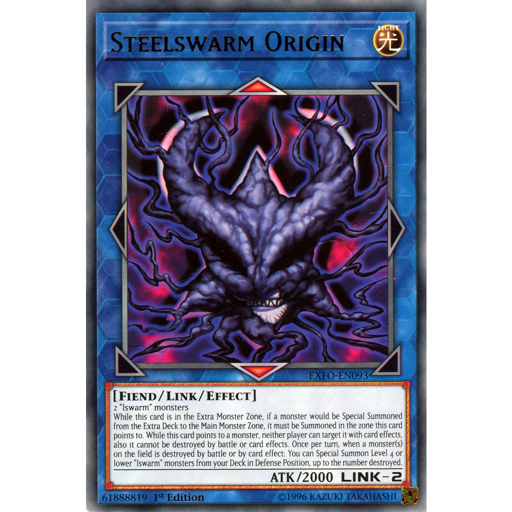 Steelswarm Origin EXFO-EN093 Yu-Gi-Oh! Card from the Extreme Force Set