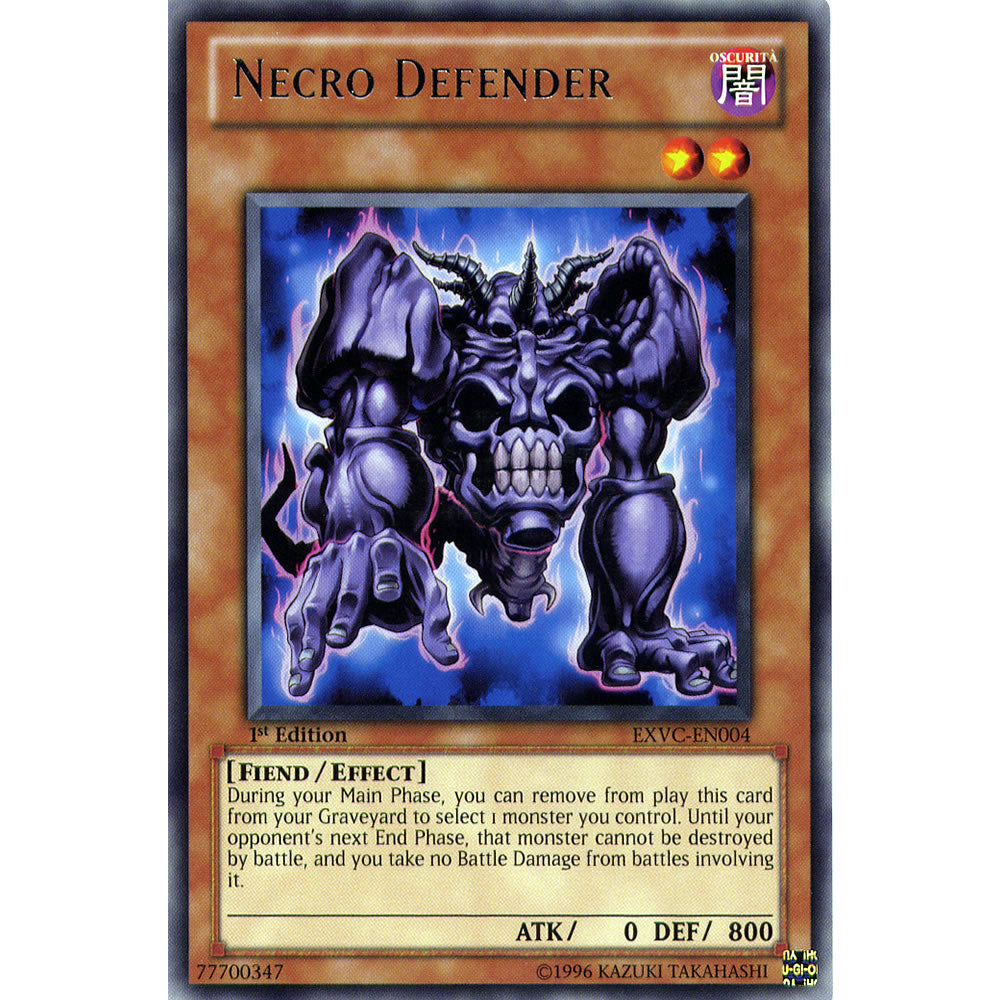 necro yugioh deck Necro Defender EXVC-EN004 Yu-Gi-Oh! Card
