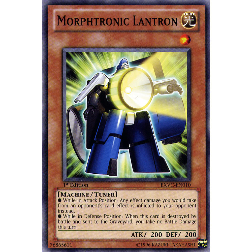 Morphtronic Lantron EXVC-EN010 Yu-Gi-Oh! Card from the Extreme Victory Set